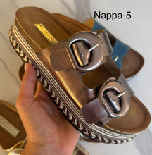 Nappa 5 pewter or denim