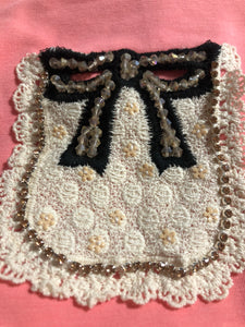 LP7619 pocket Lace Top