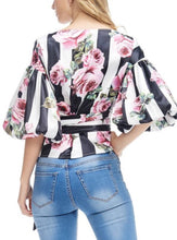 Jjt09109  Black Stripes top