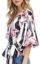 Jjt09109  Black Stripes top